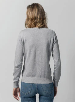 Cardigan 3 Pack -Stoff Punkt Verkaufsgeschäft 10Women Cardigan Grey Back