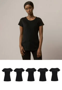 T-Shirt 5 Pack Damen