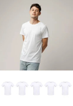 T-Shirt 5 Pack Herren