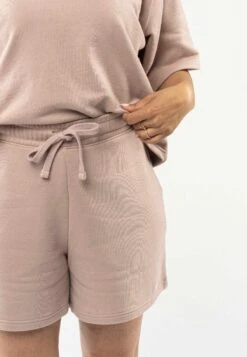 French Terry Shorts AARANY -Stoff Punkt Verkaufsgeschäft Aarany rose 05