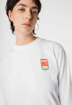 Oversized Langarmshirt Artist Edition Anjali -Stoff Punkt Verkaufsgeschäft Artist Edition Longsleeve print queen Women 06