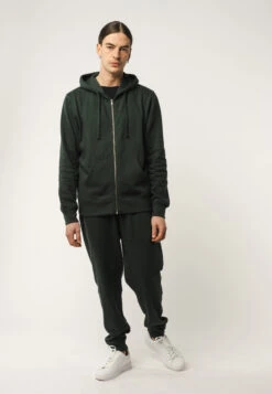 Jogginghose ASHOKA -Stoff Punkt Verkaufsgeschäft Ashoka Sweatpants dark green 04