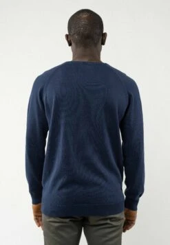 Strickpullover 2 Pack -Stoff Punkt Verkaufsgeschäft Basic Men Knit Jumper blue 03