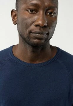 Strickpullover 2 Pack -Stoff Punkt Verkaufsgeschäft Basic Men Knit Jumper blue 06