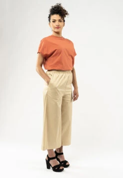 Culotte Mit Elastischem Bund BHARATI -Stoff Punkt Verkaufsgeschäft Bharati beige 04