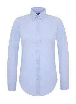 Bluse 2 Pack -Stoff Punkt Verkaufsgeschäft Bluse Damen blue Front