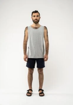 Tank Top CHETAN Bundle -Stoff Punkt Verkaufsgeschäft Chetan grey blend 03