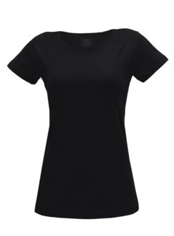 T-Shirt 5 Pack Damen -Stoff Punkt Verkaufsgeschäft Damen Tshirt black front