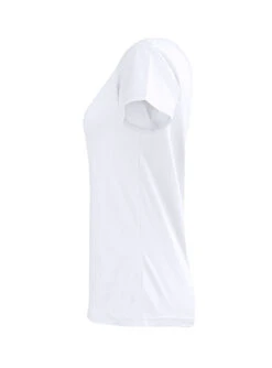 T-Shirt 5 Pack Damen -Stoff Punkt Verkaufsgeschäft Damen Tshirt white side