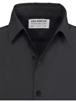 Hemd 3 Pack 25 Hemd 3 Pack -Stoff Punkt Verkaufsgeschäft Herren Hemden black detail