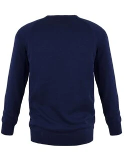 Strickpullover 2 Pack -Stoff Punkt Verkaufsgeschäft Herren strick blue back