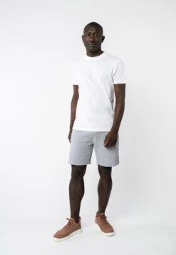 French Terry Shorts JADOO -Stoff Punkt Verkaufsgeschäft Jadoo Sweatshorts greyblend 04
