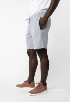 French Terry Shorts JADOO -Stoff Punkt Verkaufsgeschäft Jadoo Sweatshorts greyblend 06