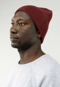 Strickmütze KALI Bundle -Stoff Punkt Verkaufsgeschäft Kali Men Knit Beanie burgundy red 03