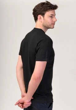 T-Shirt LIEM -Stoff Punkt Verkaufsgeschäft Liem black 4