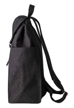 Rucksack MELA X Dariadéh -Stoff Punkt Verkaufsgeschäft MELAxdariadeh black packshot 2