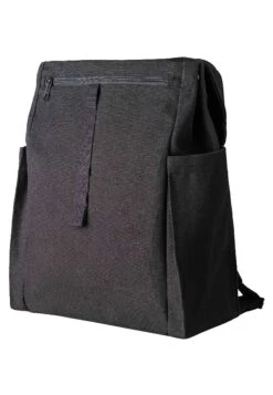 Rucksack MELA X Dariadéh -Stoff Punkt Verkaufsgeschäft MELAxdariadeh black packshot 4