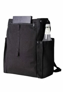 Rucksack MELA X Dariadéh -Stoff Punkt Verkaufsgeschäft MELAxdariadeh black packshot 5