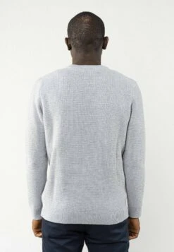 Strickpullover MAGESH 7 Strickpullover MAGESH -Stoff Punkt Verkaufsgeschäft Magesh Men Knit Jumper grey blend 03