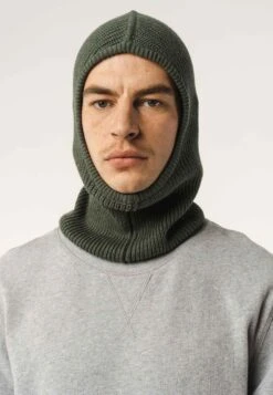 Balaklava MAHIMA -Stoff Punkt Verkaufsgeschäft Mahima Balaclava Men green blend 01