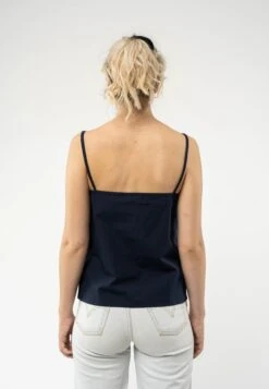 Top MOHINI -Stoff Punkt Verkaufsgeschäft Mohini navy 02