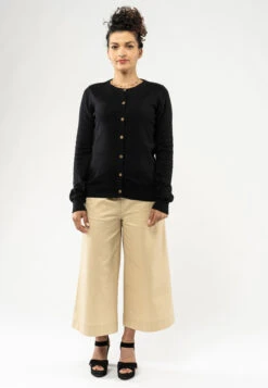 Cardigan 3 Pack -Stoff Punkt Verkaufsgeschäft NOS Basic Cardigan black 03