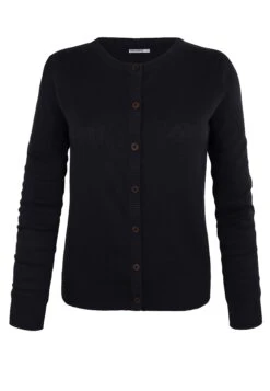 Damen Cardigan Damen Cardigan -Stoff Punkt Verkaufsgeschäft NOS Basic Cardigan black 3