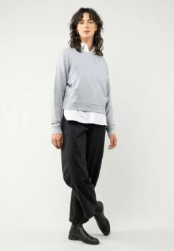 Klassische Bluse NAINA -Stoff Punkt Verkaufsgeschäft Naina Women Blouse white 06