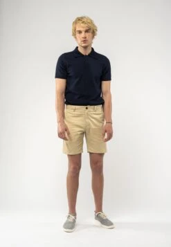 Shorts NAVIN -Stoff Punkt Verkaufsgeschäft Navin beige 03