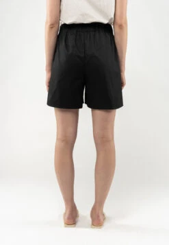 Shorts Mit Elastischem Bund PREMILA -Stoff Punkt Verkaufsgeschäft Premila black 03
