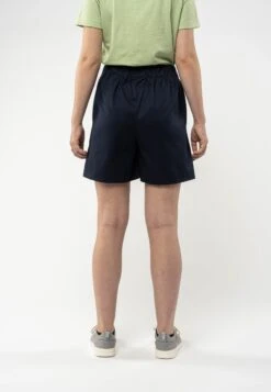 Shorts Mit Elastischem Bund PREMILA -Stoff Punkt Verkaufsgeschäft Premila navy 03