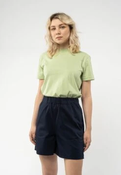 Shorts Mit Elastischem Bund PREMILA -Stoff Punkt Verkaufsgeschäft Premila navy 04