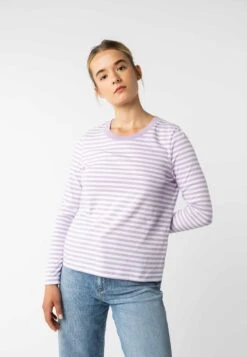 Basic Langarmshirt REENA Stripes