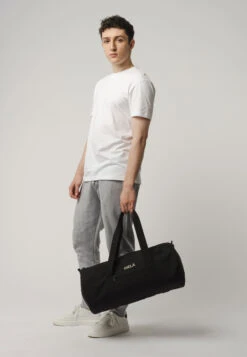 Sporttasche SANTOSH -Stoff Punkt Verkaufsgeschäft Santosh Sportsbag men black 01