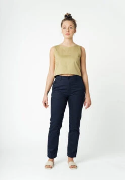 Top TAMANI -Stoff Punkt Verkaufsgeschäft Tamani Top khaki004