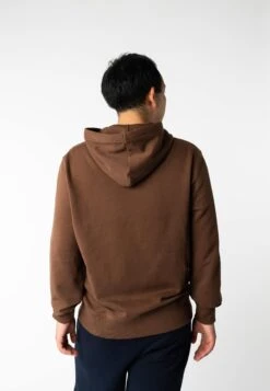 Hoodie TICAN -Stoff Punkt Verkaufsgeschäft Tican Hoodie brown 03