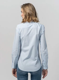 Bluse 2 Pack -Stoff Punkt Verkaufsgeschäft Women Bluse blau Back