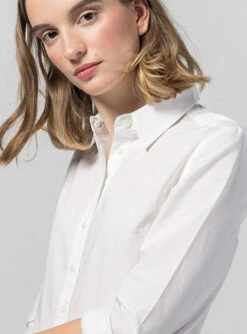 Bluse 2 Pack -Stoff Punkt Verkaufsgeschäft Women Bluse weiss Detail