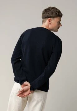 Strickpullover YUVA -Stoff Punkt Verkaufsgeschäft Yuva navy 3